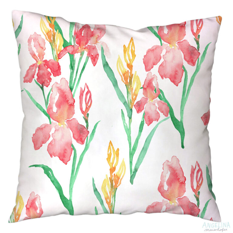 Mockup Iris Pattern